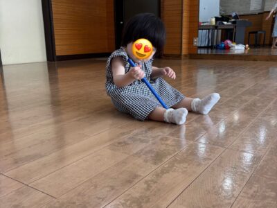 新しいお友達！かわいい１歳さん仲間入りです